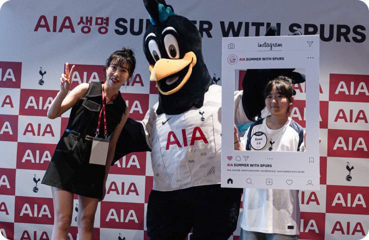 Summer with Spurs 캠페인 현장 03